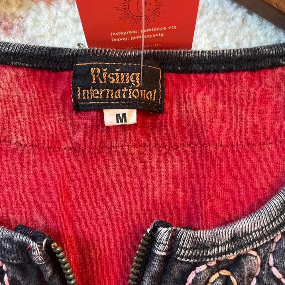 90s Funky Boho Art Teacher‎ Vest - Picture 3 of 4